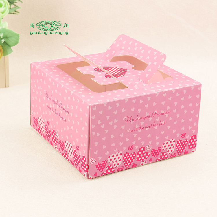 ขายส่งของชำร่วยงานแต่งงาน สีชมพู ทรงกลม ทรงกระบอก สี่เหลี่ยม บรรจุกล่องสี ขนาด 10 12 นิ้ว บรรจุภัณฑ์ กล่องกระดาษเค้กทรงสูง