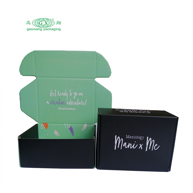 ชุดชั้นใน เครื่องสำอาง เสื้อผ้า บรรจุกระดาษลูกฟูก boxycharm พร้อมโลโก้ที่กำหนดเองพิมพ์กล่องส่วนบุคคล