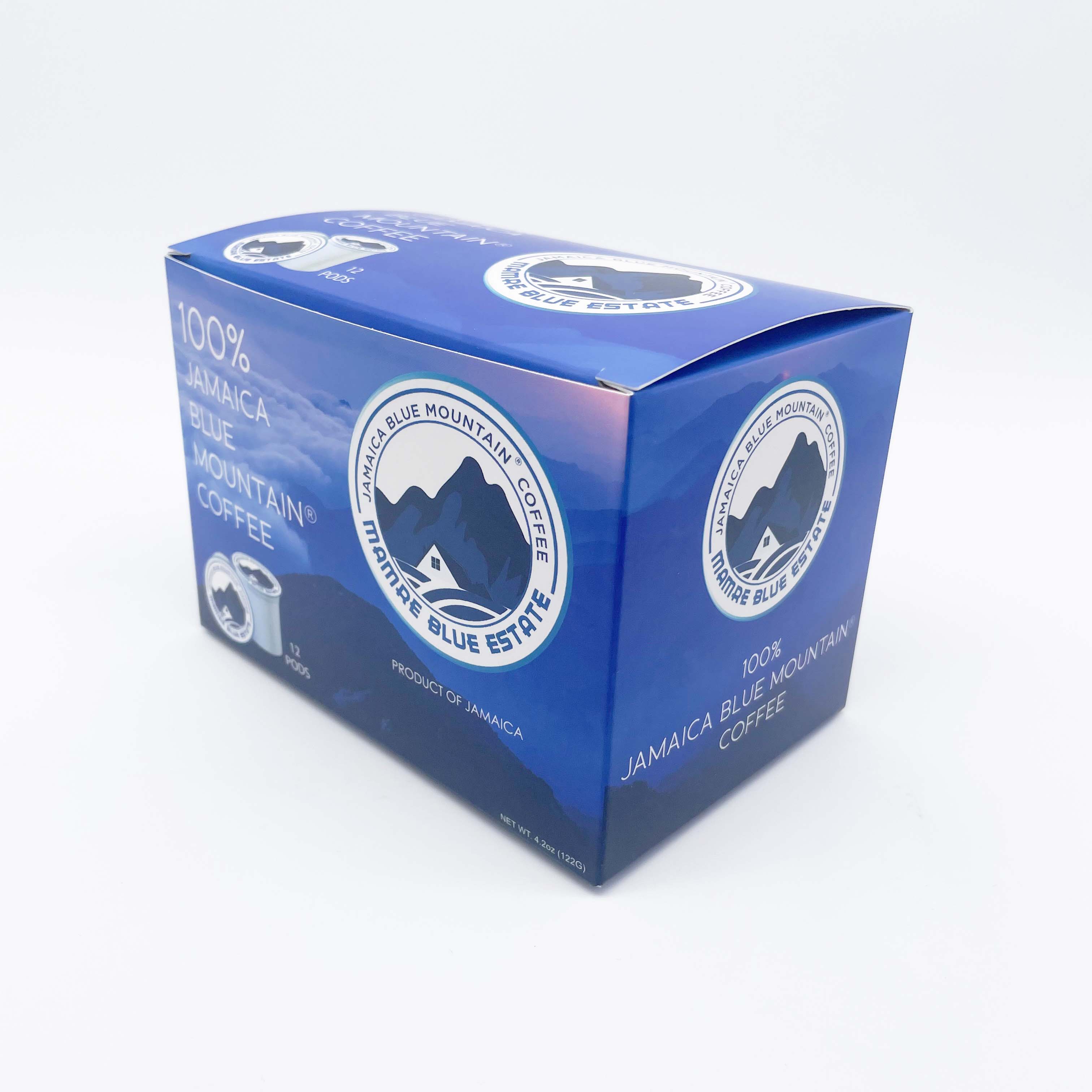 กล่องบรรจุภัณฑ์แคปซูลกระดาษแข็ง k-cup แพ็ค 12 ชิ้น กล่อง keurig k cup พร้อมแบบกำหนดเอง